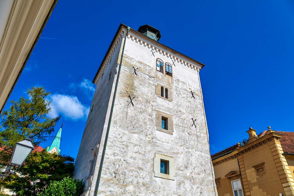 Lotrscak Tower in Zagreb