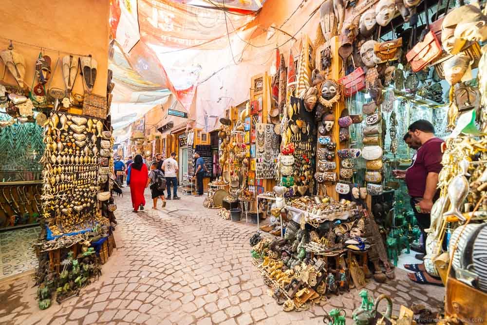 Streets of the Medina in Marrakesh