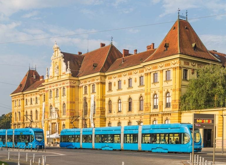 Zagreb streets and architecture