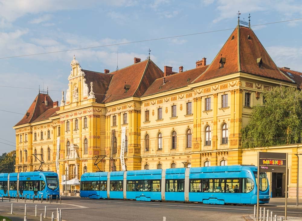 Zagreb streets and architecture
