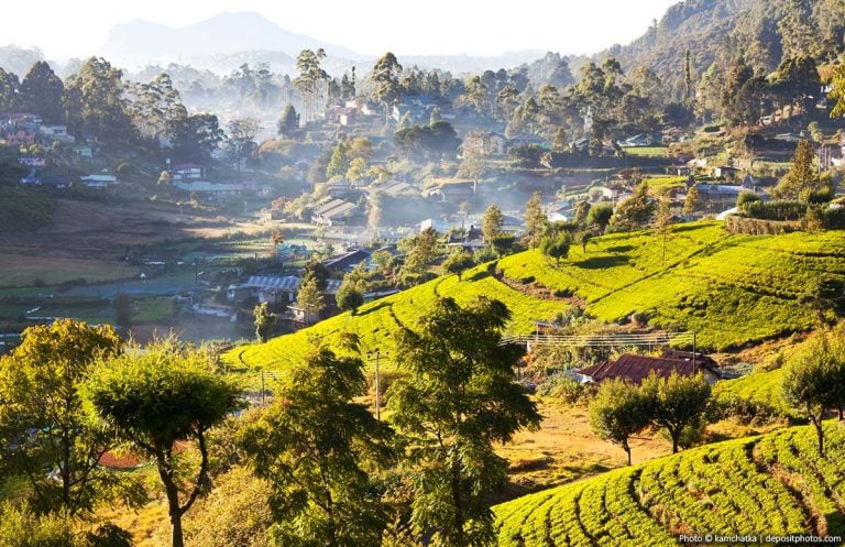 Landscapes in Sri Lanka