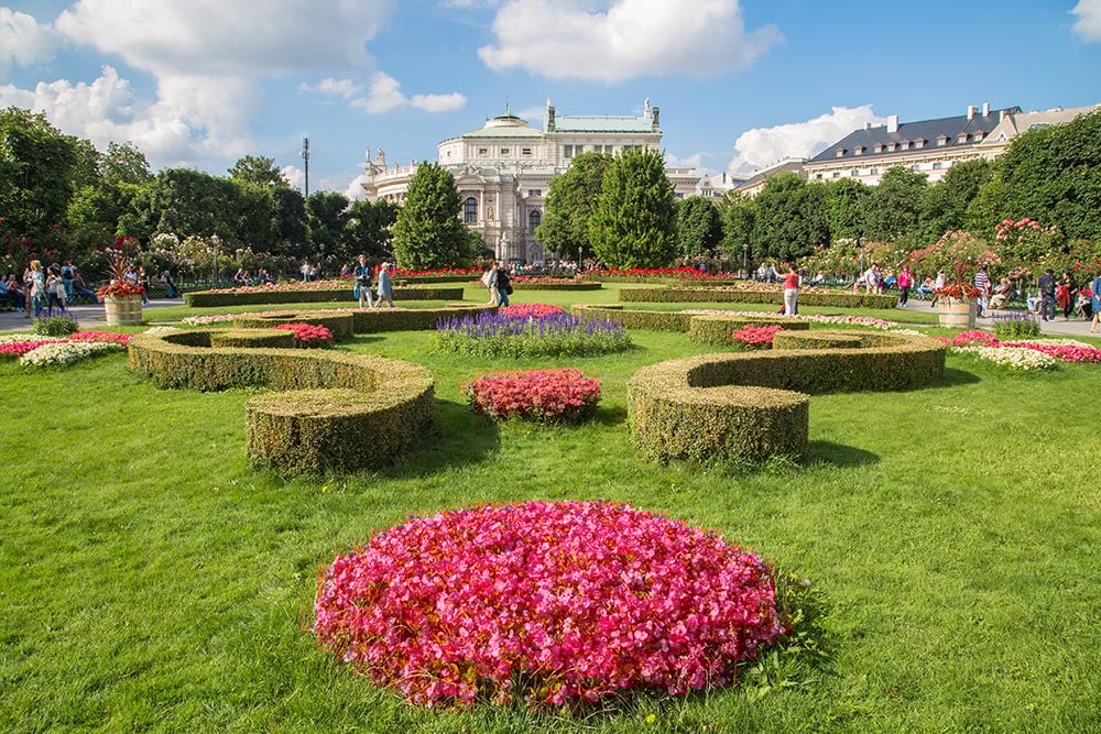 Volksgarten in Vienna