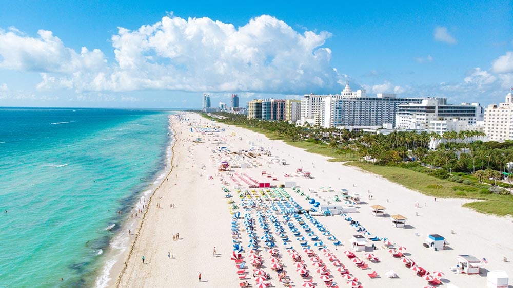 Beaches in Miami