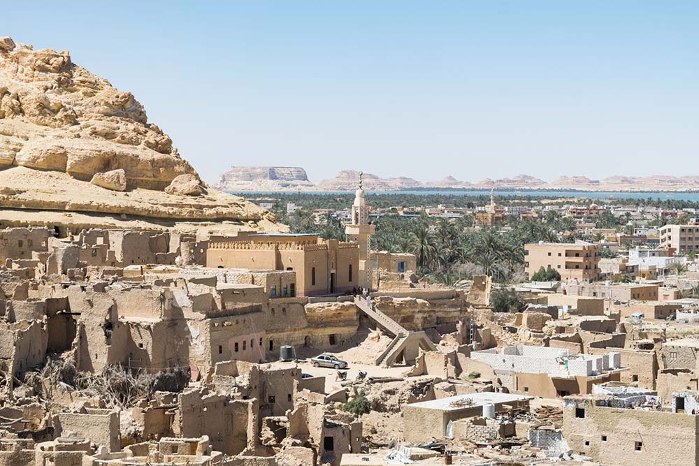 Fortress Shali in Siwa Oasis Egypt