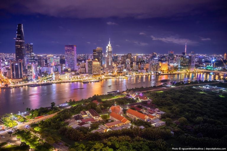 Ho Chi Minh City skyline