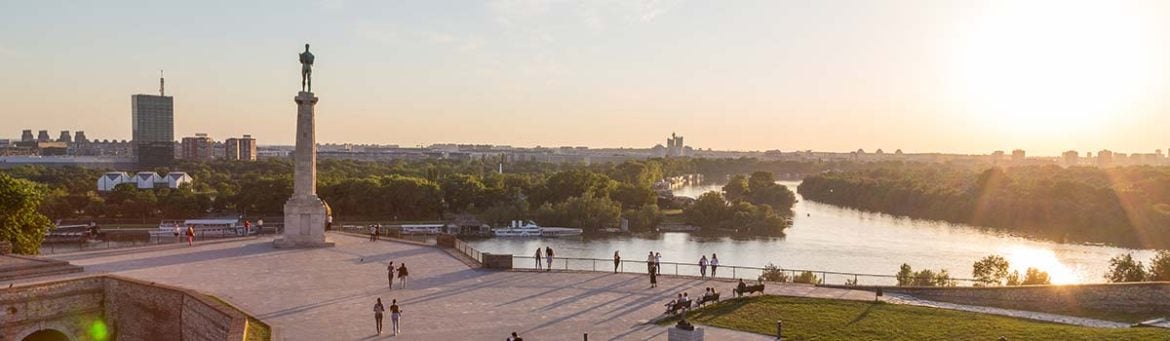 Kalemegdan in Belgrade Serbia