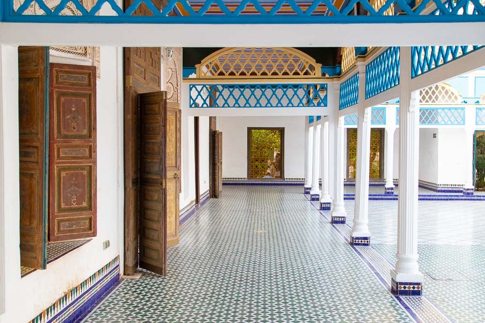 Bahia Palace courtyard