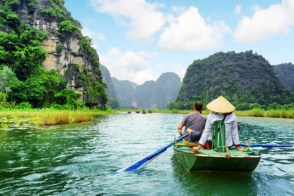 Boat rides in Asia