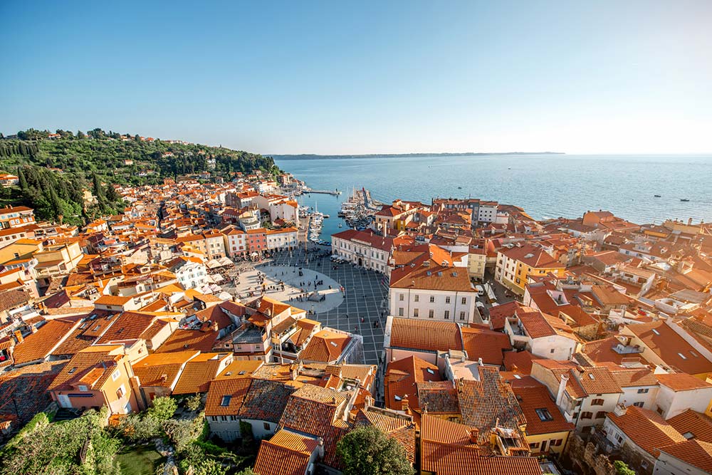 Piran in Slovenia