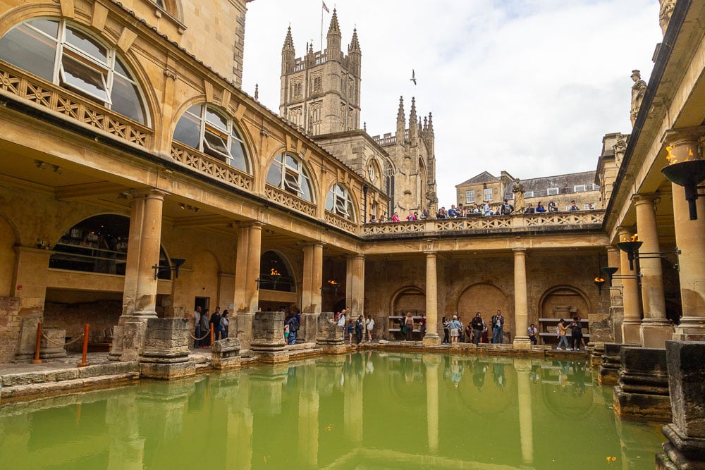 Roman Baths in Bath England