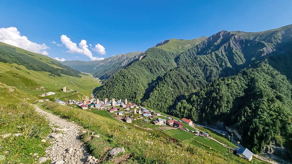 Adishi and landscapes