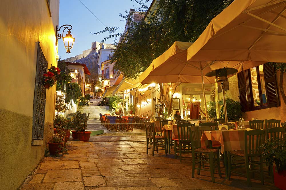 Streets and Restaurants