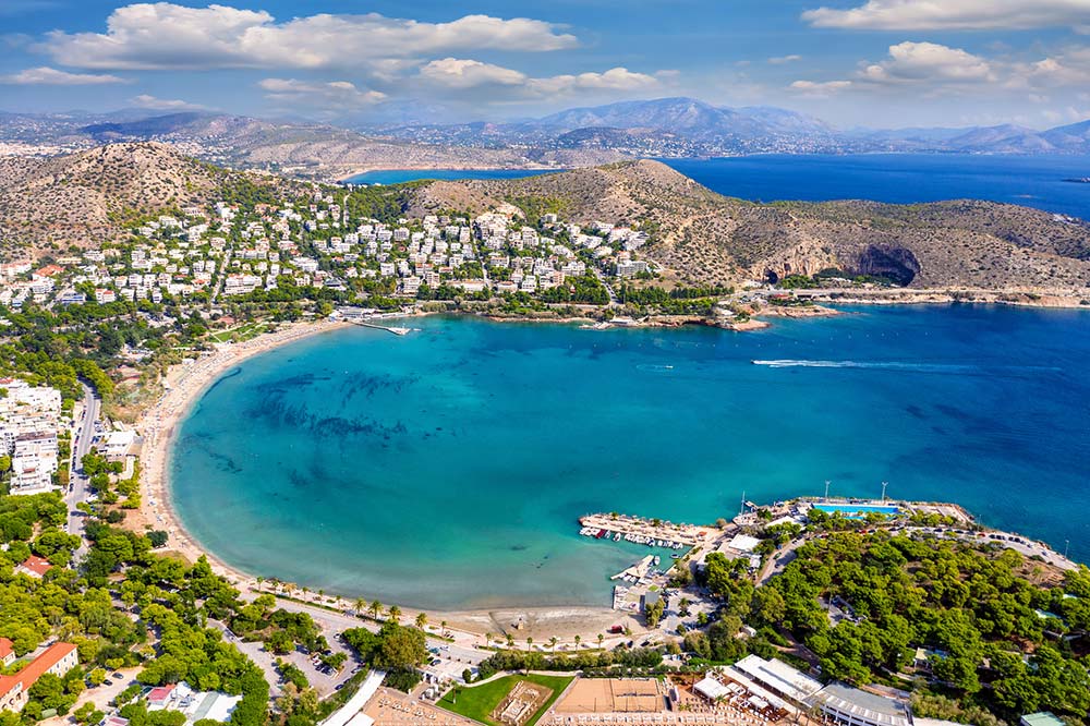 Vouliagmeni beach, Athens