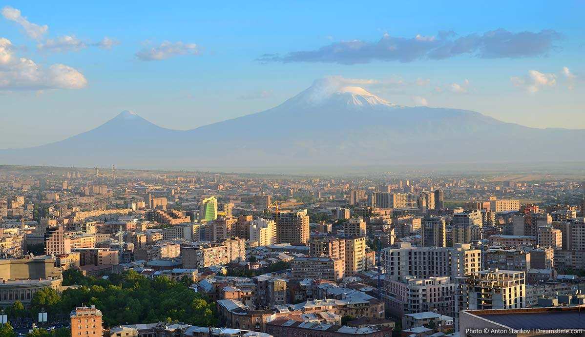 Yerevan skyline